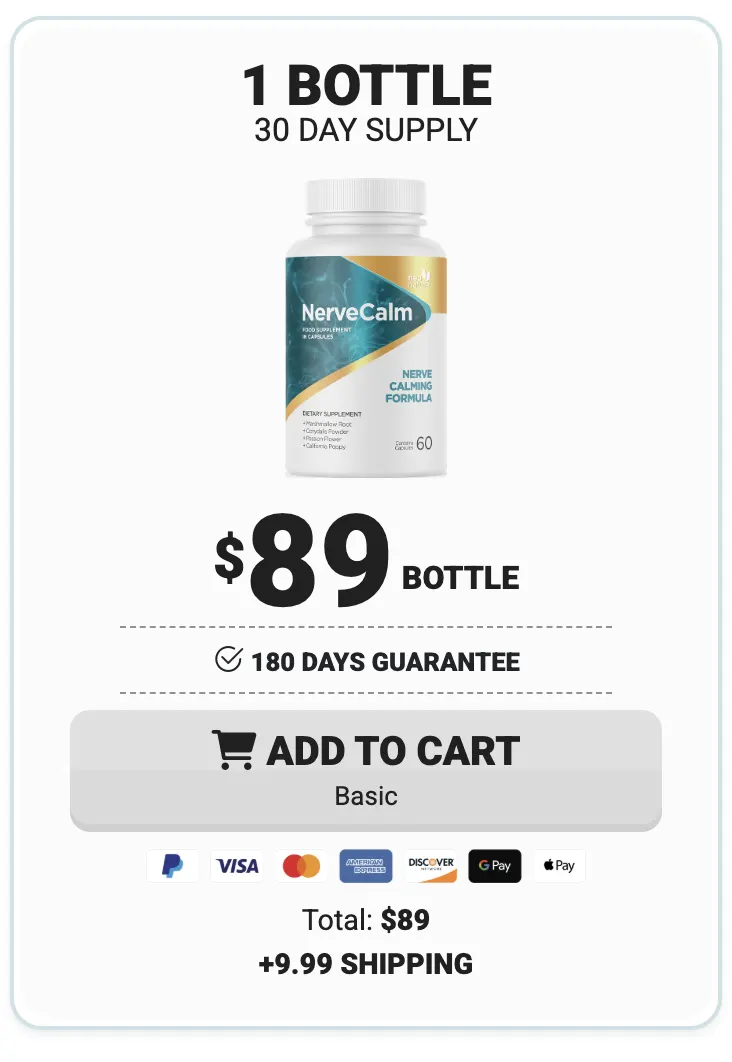 NerveCalm 1-Bottle Price